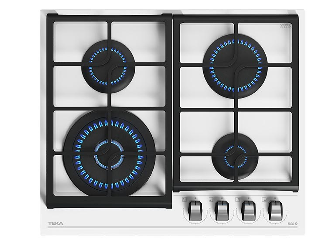 ENCIMERA GAS TEKA 4 PLATOS GZC 64320 XBB BUT WH 1