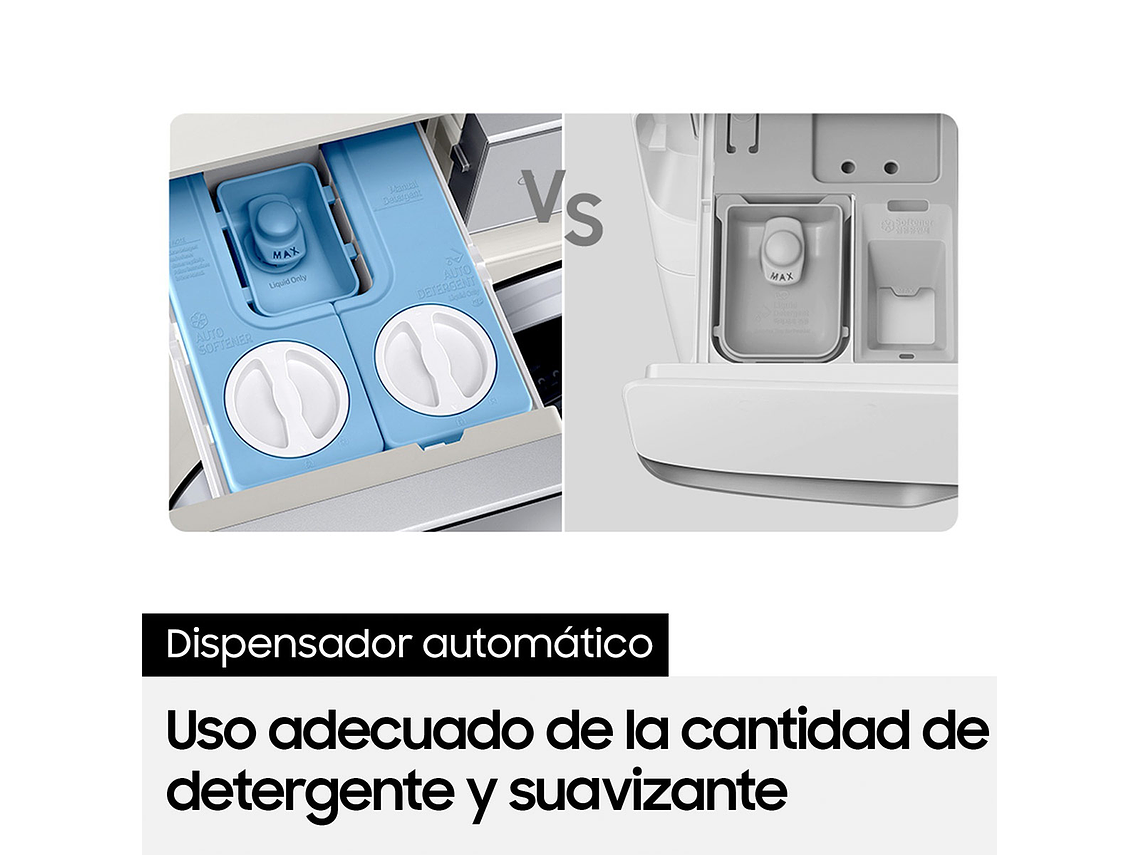 LAVADORA CARGA FRONTAL SAMSUNG BESPOKE AI WF90F25ADSZS 25KG GRAFITO 12