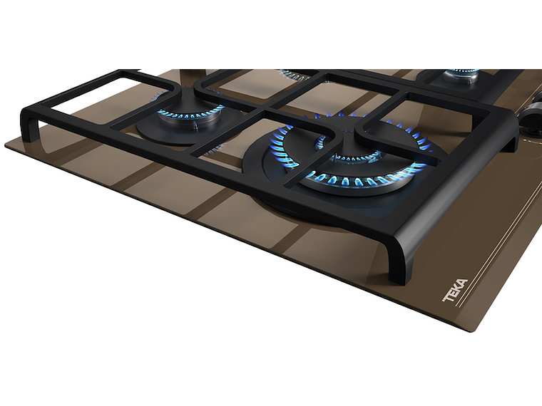 ENCIMERA CRISTAL GAS 4 QUEMADORES GZC-64320 XBB LONDON BRICK TEKA 5