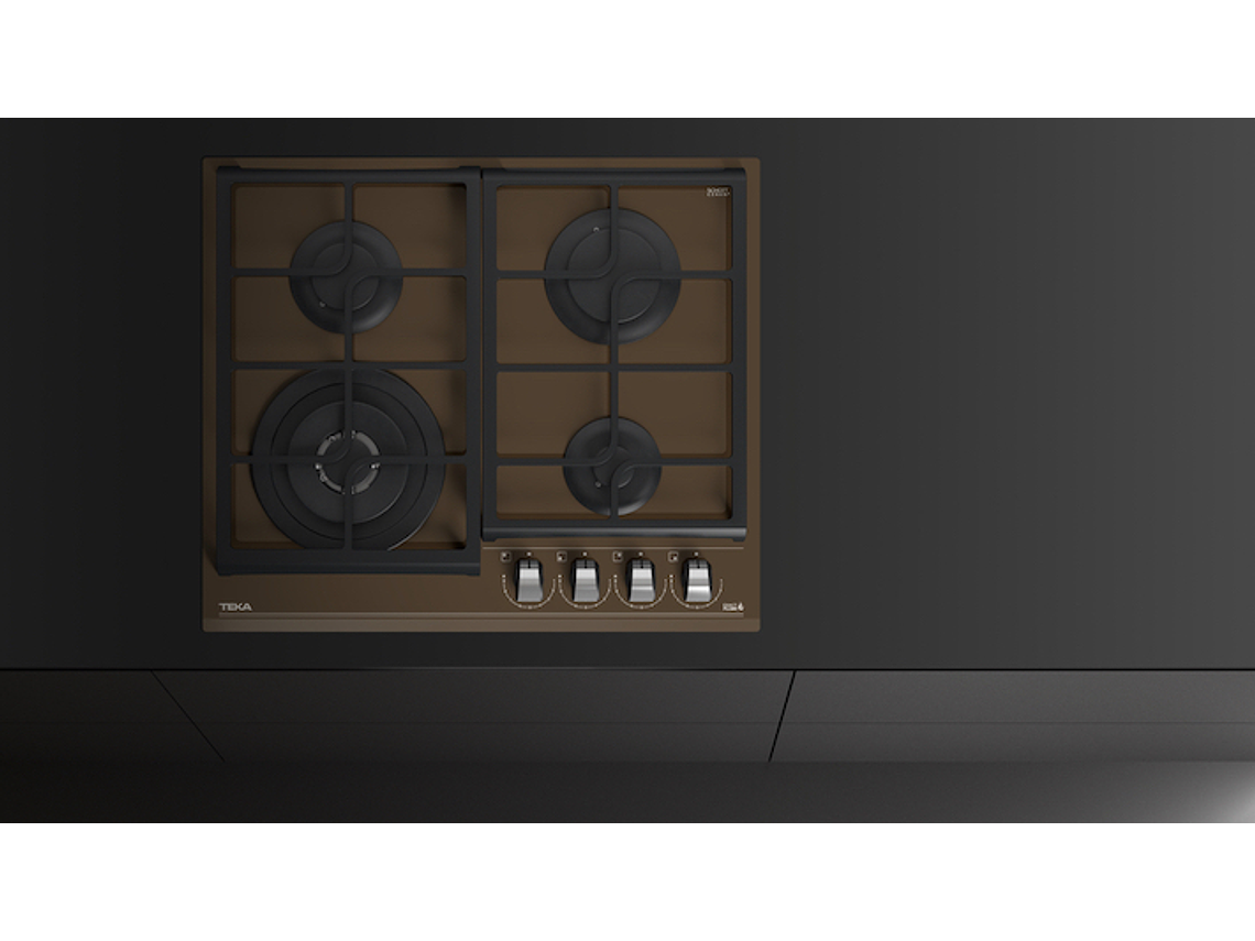 ENCIMERA CRISTAL GAS 4 QUEMADORES GZC-64320 XBB LONDON BRICK TEKA 7