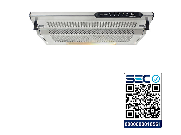 COMBO HORNO ELÉCTRICO MADEMSA EMPOTRABLE 66 L M SPAZIO 140A + ENCIMERA 435E + CAMPANA M60 4