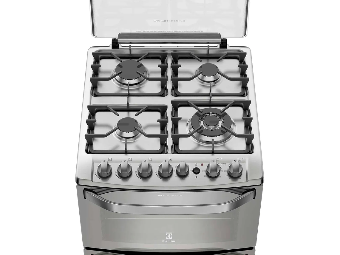 COCINA GAS LICUADO ELECTROLUX 4 QUEMADORES 56DXA 7