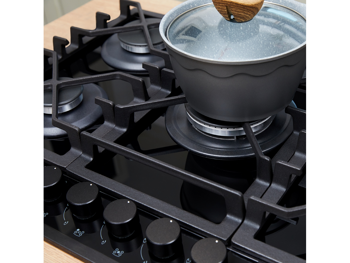 ENCIMERA A GAS SIGNATURE 5 QUEMADORES 70 CM FDV 9