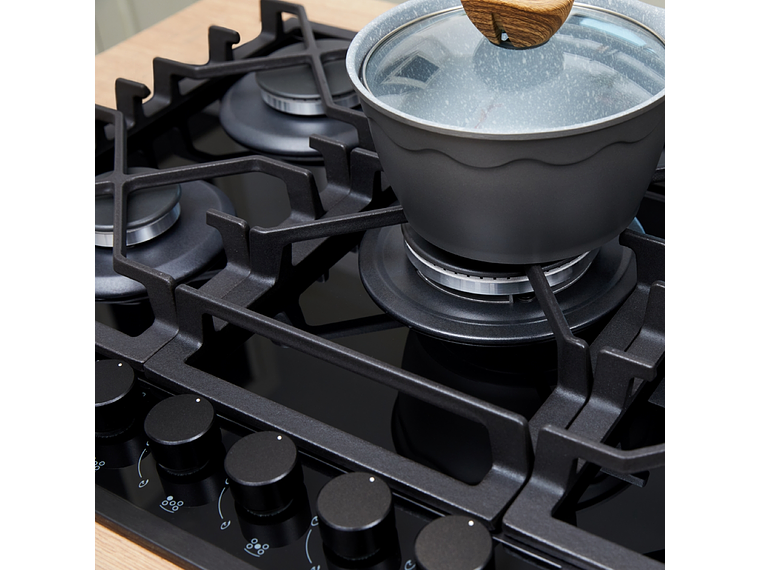 ENCIMERA A GAS SIGNATURE 5 QUEMADORES 70 CM FDV 9