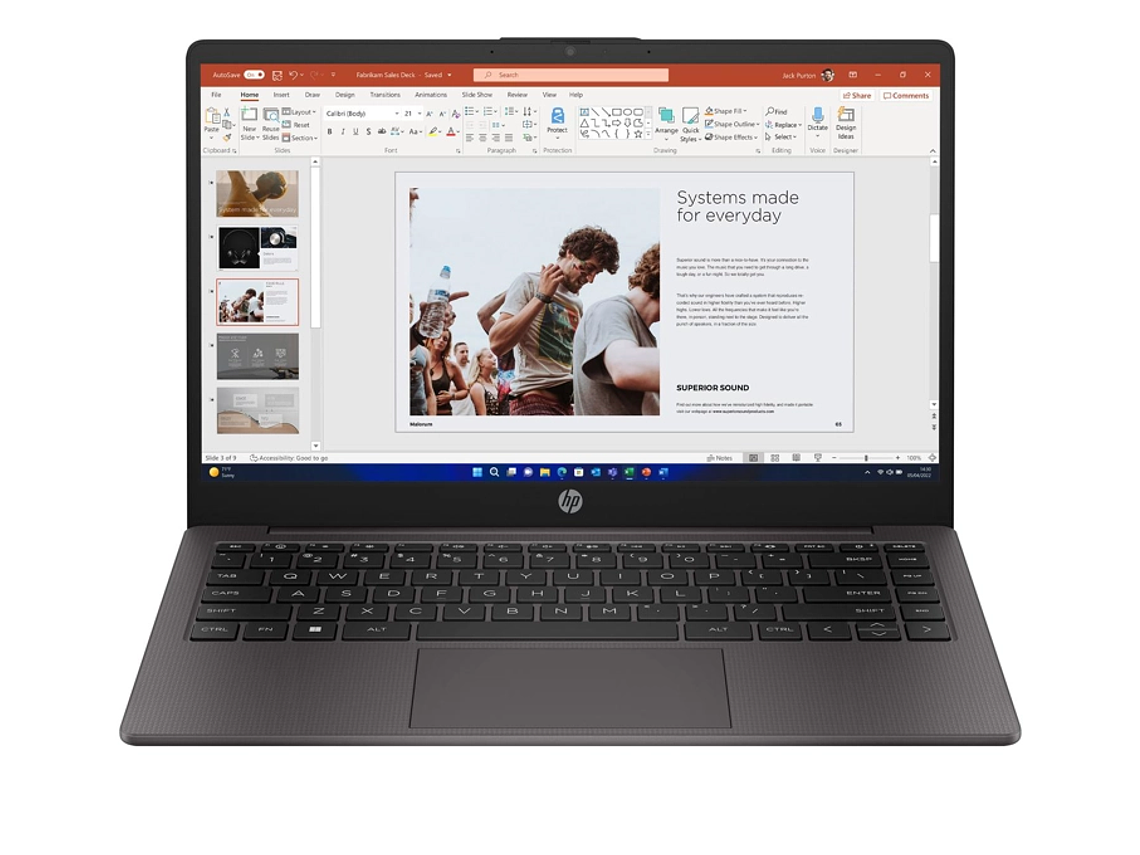 NOTEBOOK HP 240 G10 I5 WIN11 8GB 512GB 14' 1