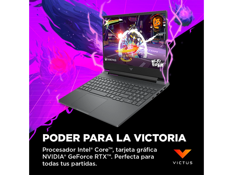 LAPTOP HP VICTUS15-FA2014LA INTEL CORE I5 16GB 512GB RTX3050 7