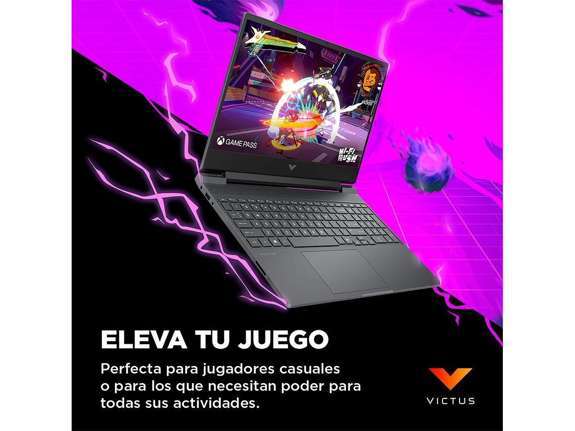 NOTEBOOK GAMER HP VICTUS 15-FA2014LA INTEL CORE I5 16GB RAM 512GB SSD NVIDIA RTX 3050 15.6” 9