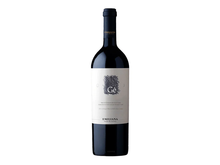 VINO TINTO ENSAMBLE EMILIANA BOTELLA VIDRIO GE BIODINAMICO ENSAMBLAJE 1
