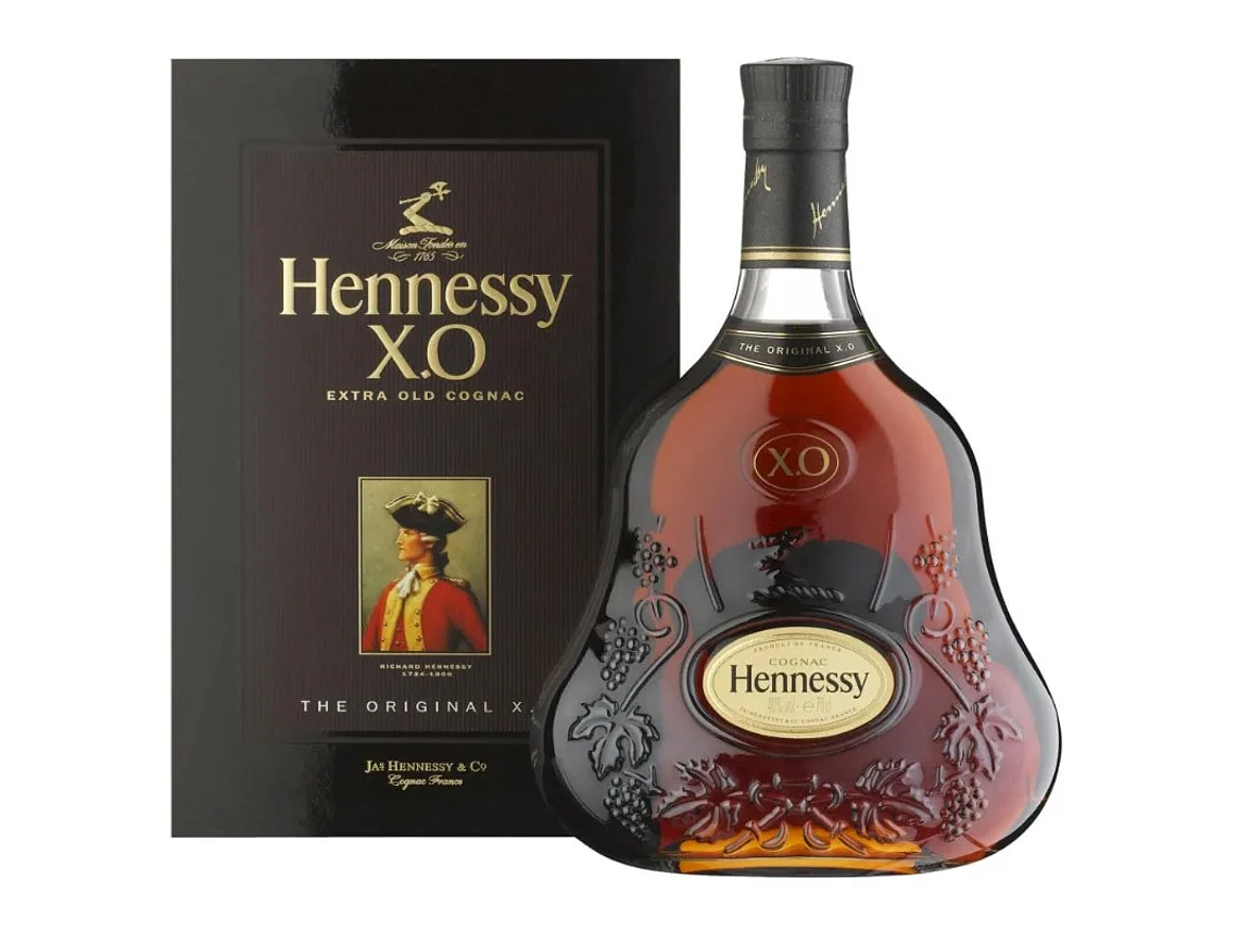 COÑAC HENNESSY BOTELLA VIDRIO COGNAC XO 2