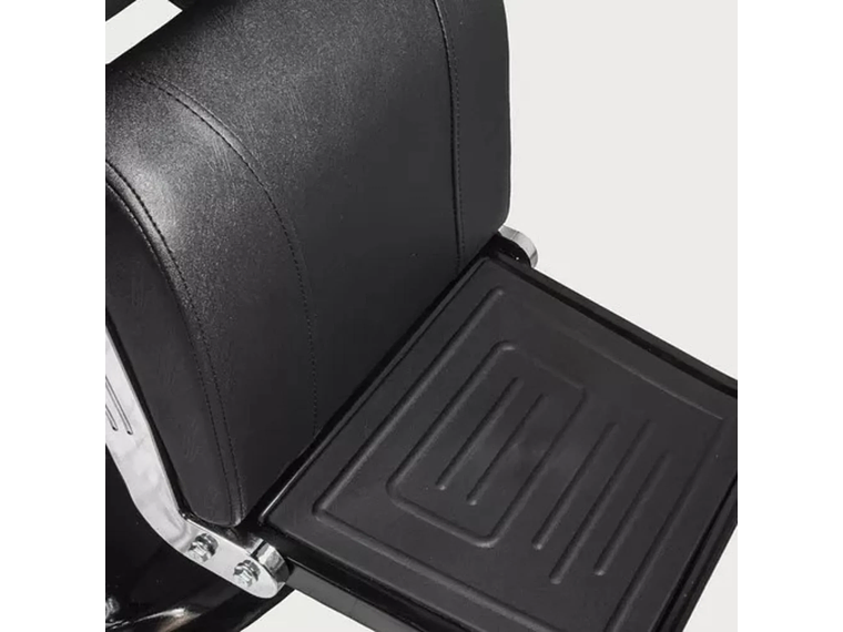 SILLA ACERO NEGRO BARBERIA PELUQUERIA PRO 5