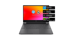 NOTEBOOK HP GAMER VICTUS 15-FA0025LA INTEL CORE I5 8GB RAM 512GB SSD RTX3050 4GB WINDOWS 11 HOME