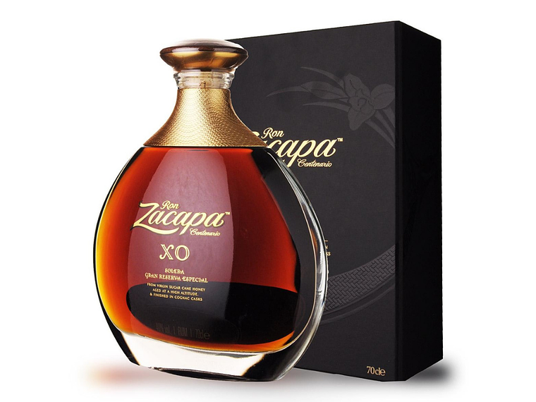 RON ZACAPA BOTELLA VIDRIO 750 CC XO 25 AÑOS 40° 1