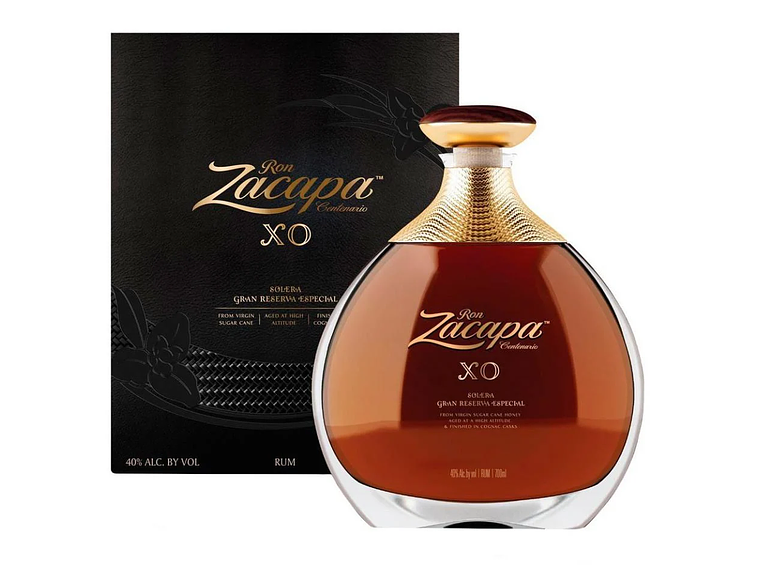 RON ZACAPA BOTELLA VIDRIO CENTENARIO SOLERA XO 1