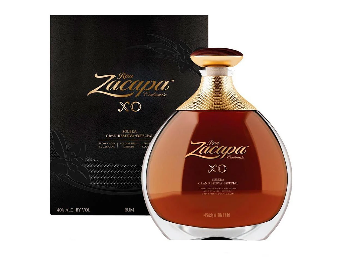RON ZACAPA BOTELLA VIDRIO CENTENARIO SOLERA XO 2