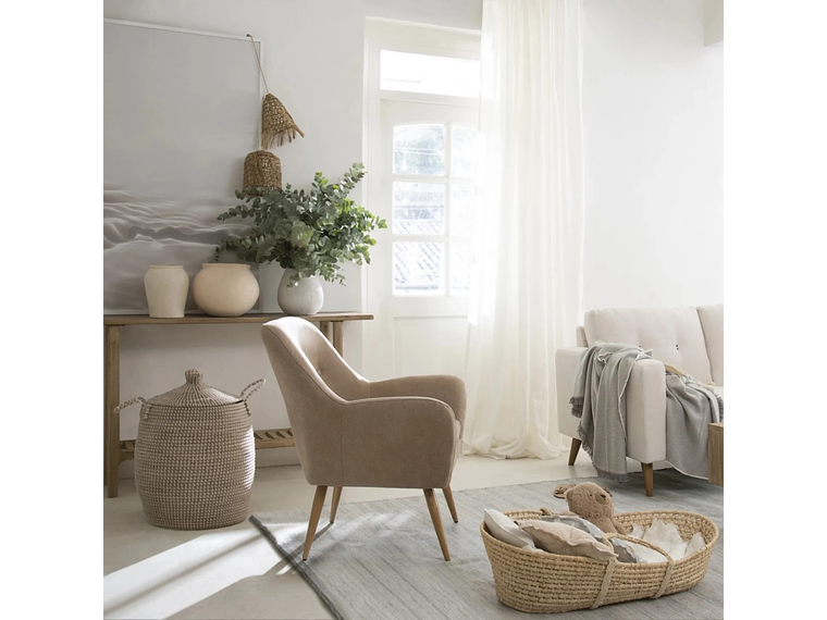 POLTRONA ROSEN BARTOLO 1 CUERPO TAUPE 3