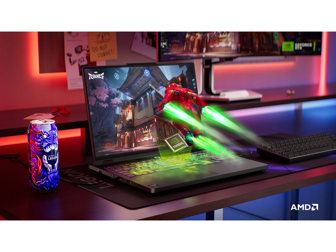 NOTEBOOK GAMER LEGION PRO 5 AMD RYZEN 9 32GB RAM 1TB SSD NVIDIA RTX 5070 16' WQXGA 5