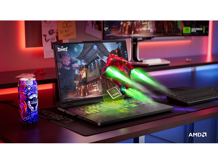 NOTEBOOK GAMER LEGION PRO 5 AMD RYZEN 9 32GB RAM 1TB SSD NVIDIA RTX 5070 16' WQXGA 5