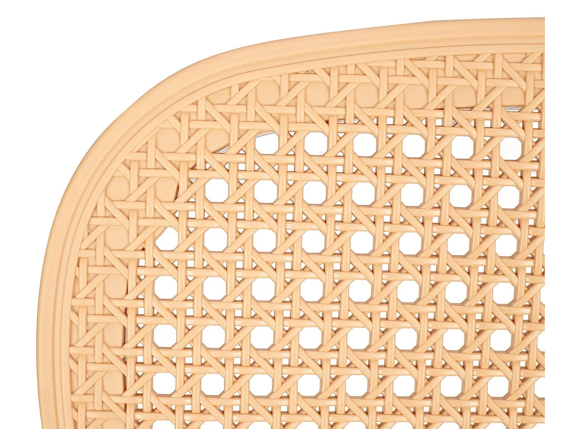 PACK 4 TABURETES BAR & TERRAZA VALENTINO 75 CM | BLANCO | EXTERIOR 8