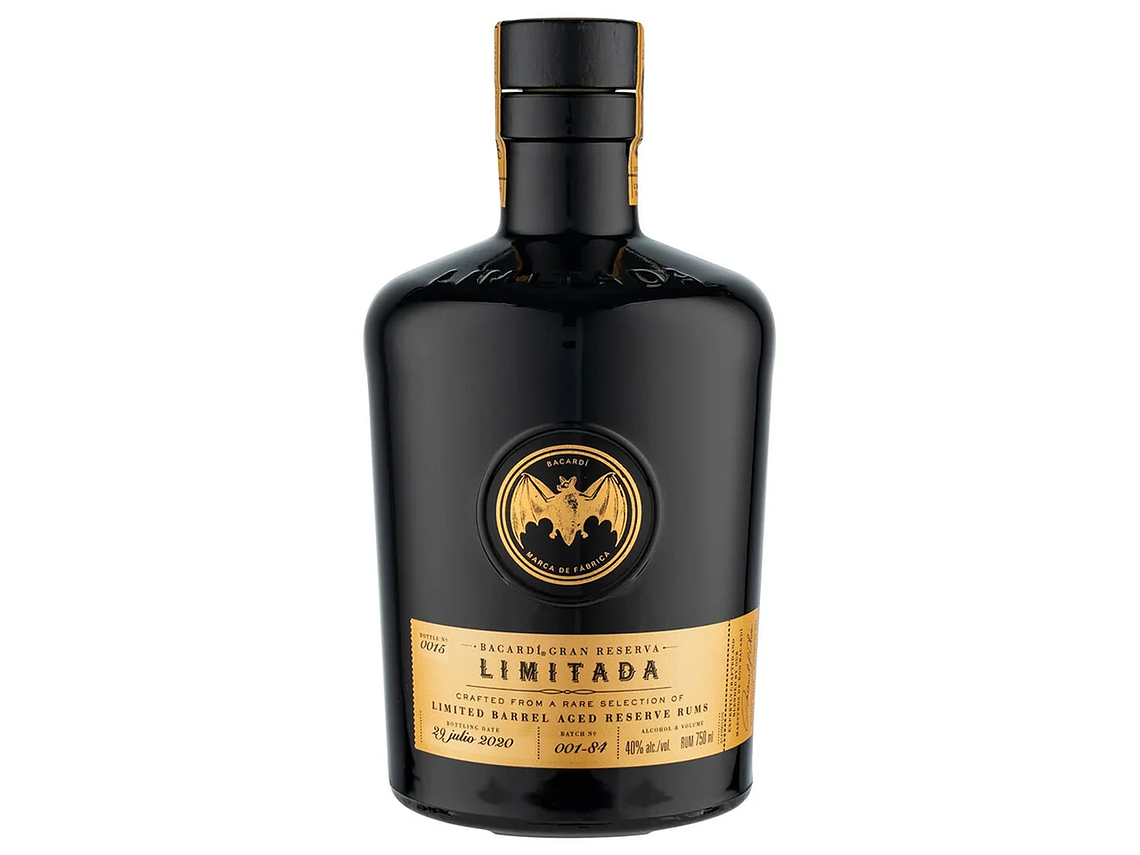 RON BACARDÍ GRAN RESERVA LIMITADA 40° 750CC 1