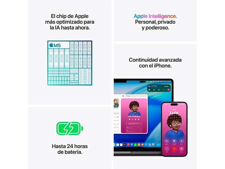 MACBOOK PRO M5 GPU10C 16GB RAM 512GB 14.2” 6