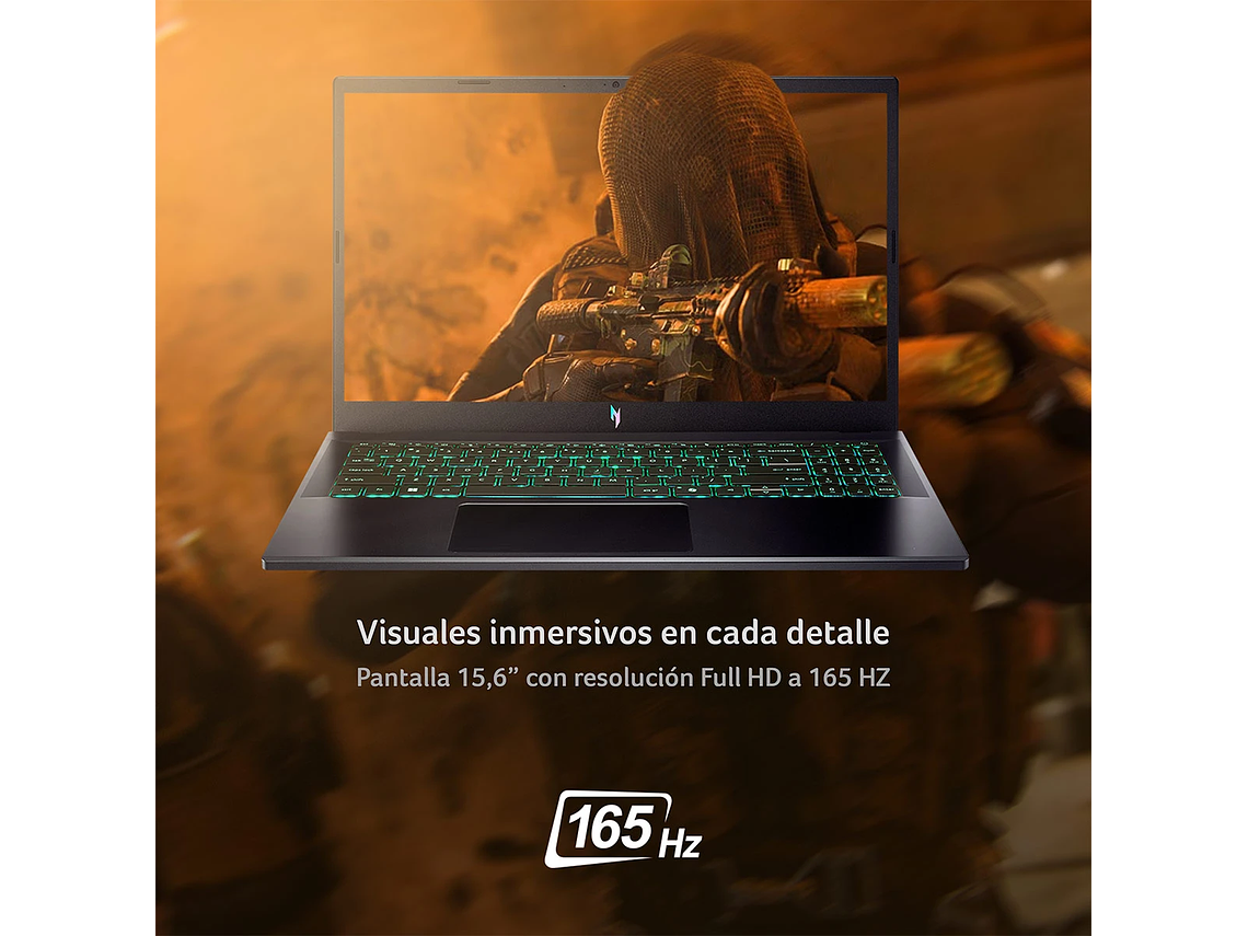 NOTEBOOK ACER GAMER NITRO 5 ANV15-52-96J3-1 INTEL CORE I9 32GB RAM 1TB SSD NVIDIA RTX5060 15.6 4