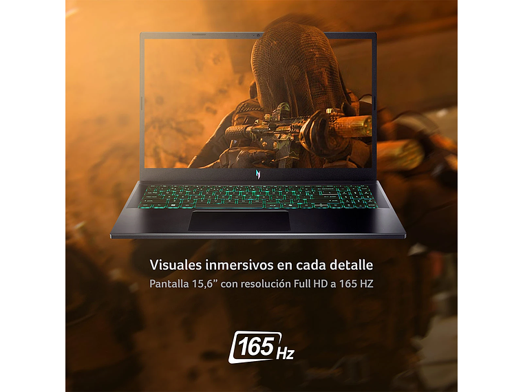 NOTEBOOK ACER GAMER NITRO 5 ANV15-52-96J3-1 INTEL CORE I9 32GB RAM 1TB SSD NVIDIA RTX5060 15.6 4