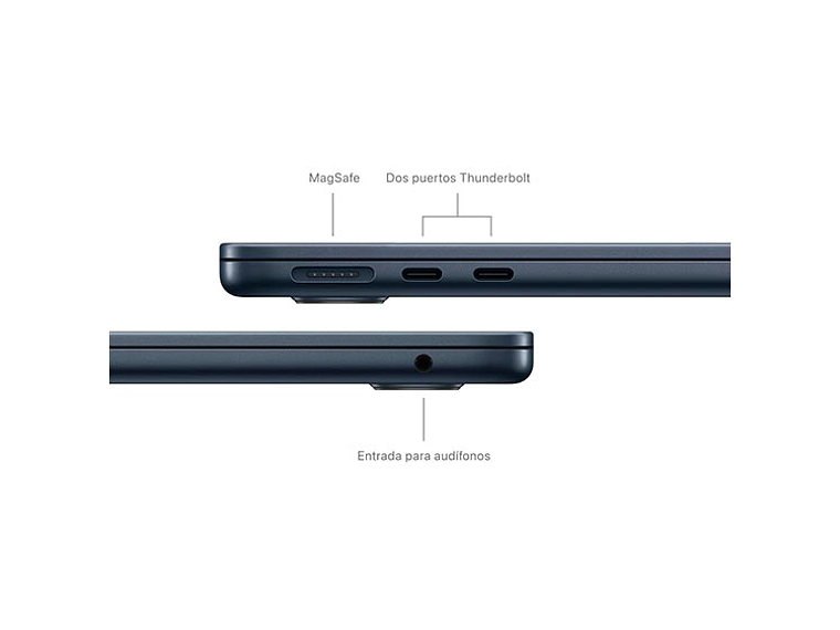 MACBOOK AIR M3 (CPU 8NUC Y GPU 10NUC) 16GB RAM 512GB SSD 13.6