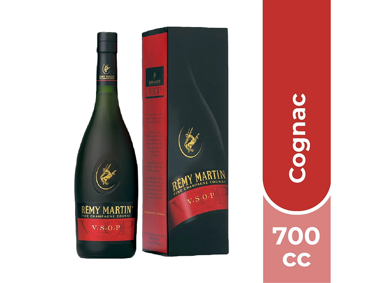 LICOR REMY MARTIN ESTUCHE 700 CC COGNAC FRANCES V.S.O.P. 1