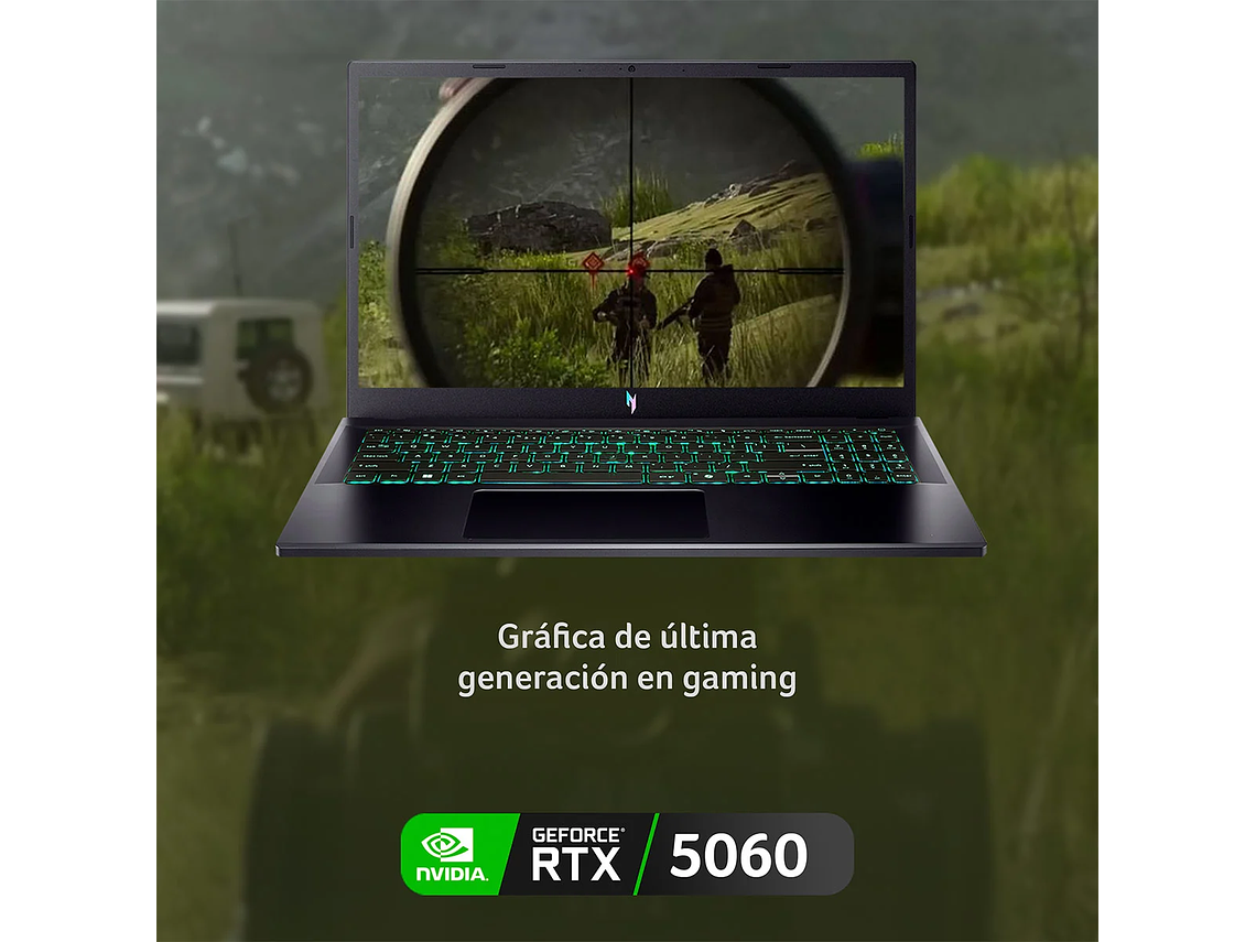NOTEBOOK ACER GAMER NITRO 5 ANV15-52-96J3-1 INTEL CORE I9 32GB RAM 1TB SSD NVIDIA RTX5060 15.6 5