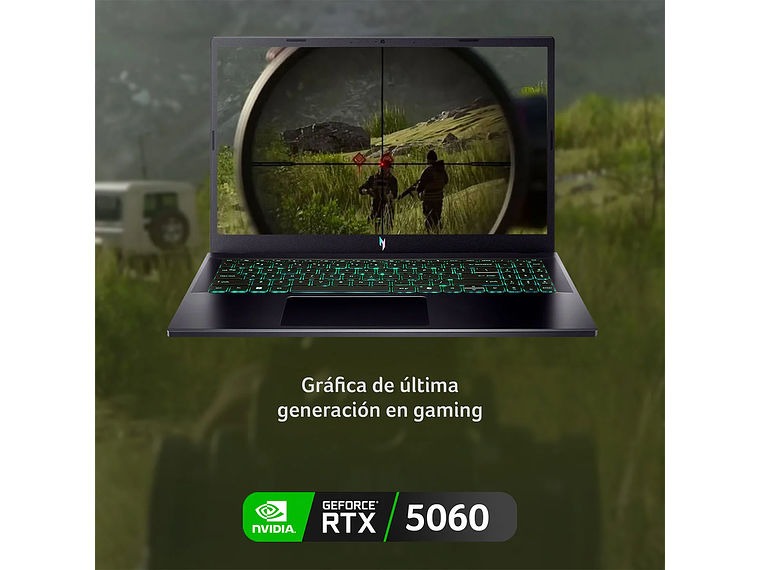 NOTEBOOK ACER GAMER NITRO 5 ANV15-52-96J3-1 INTEL CORE I9 32GB RAM 1TB SSD NVIDIA RTX5060 15.6 5