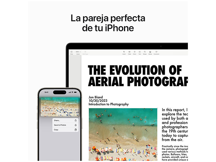 MACBOOK PRO M3 (CPU 8NUC Y GPU 10NUC) 8 GB RAM 1 TB SSD 14.2