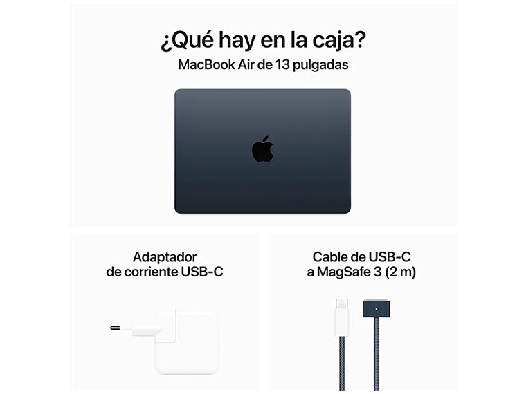 MACBOOK AIR M3 (CPU 8NUC Y GPU 10NUC) 16GB RAM 512GB SSD 13.6