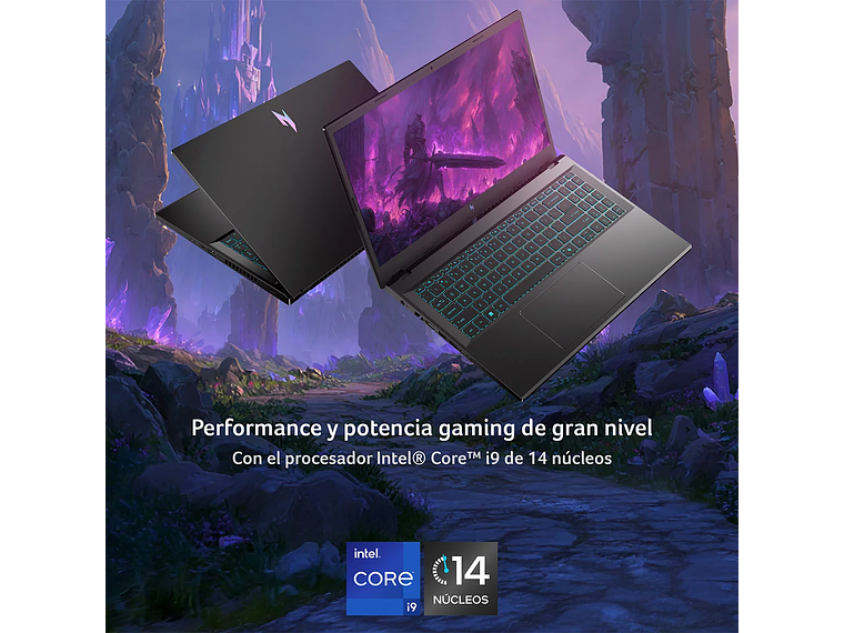 NOTEBOOK ACER GAMER NITRO 5 ANV15-52-96J3-1 INTEL CORE I9 32GB RAM 1TB SSD NVIDIA RTX5060 15.6 7