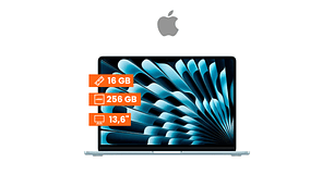 APPLE MACBOOK AIR 13,6' M4 CHIP 16GB 256GB SSD AZUL