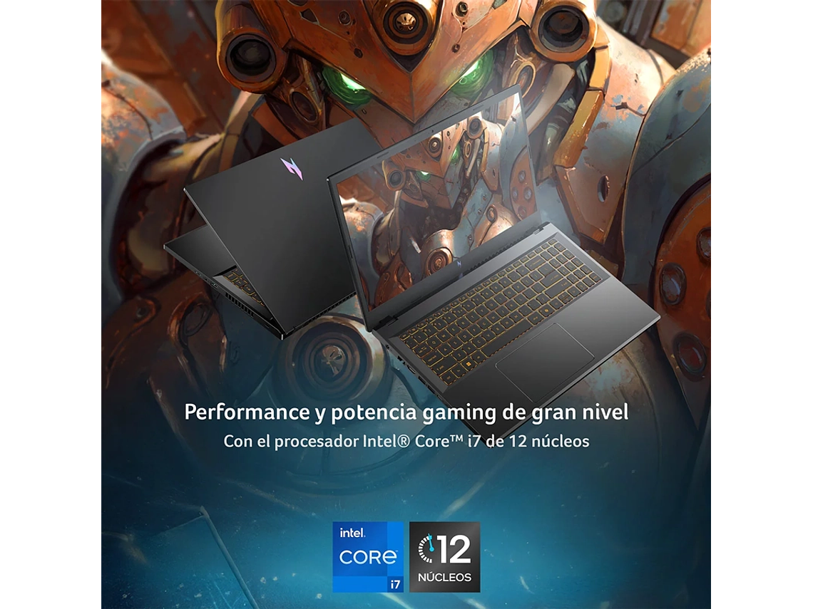 NOTEBOOK ACER GAMER NITRO 5 ANV15-52-73S9-1 INTEL CORE I7 24GB RAM 512GB SSD NVIDIA RTX5050 15.6