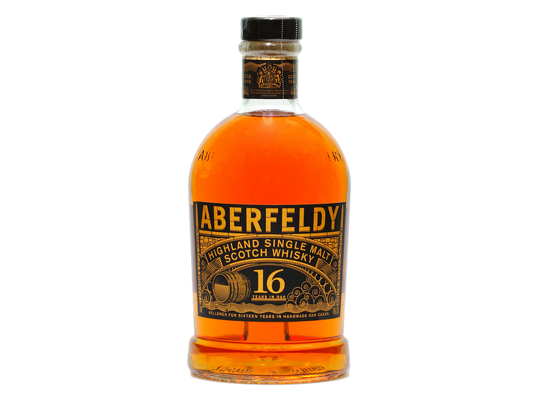 WHISKY SINGLE MALT ABERFELDY BOTELLA VIDRIO 750 CC 16 AÑOS 2