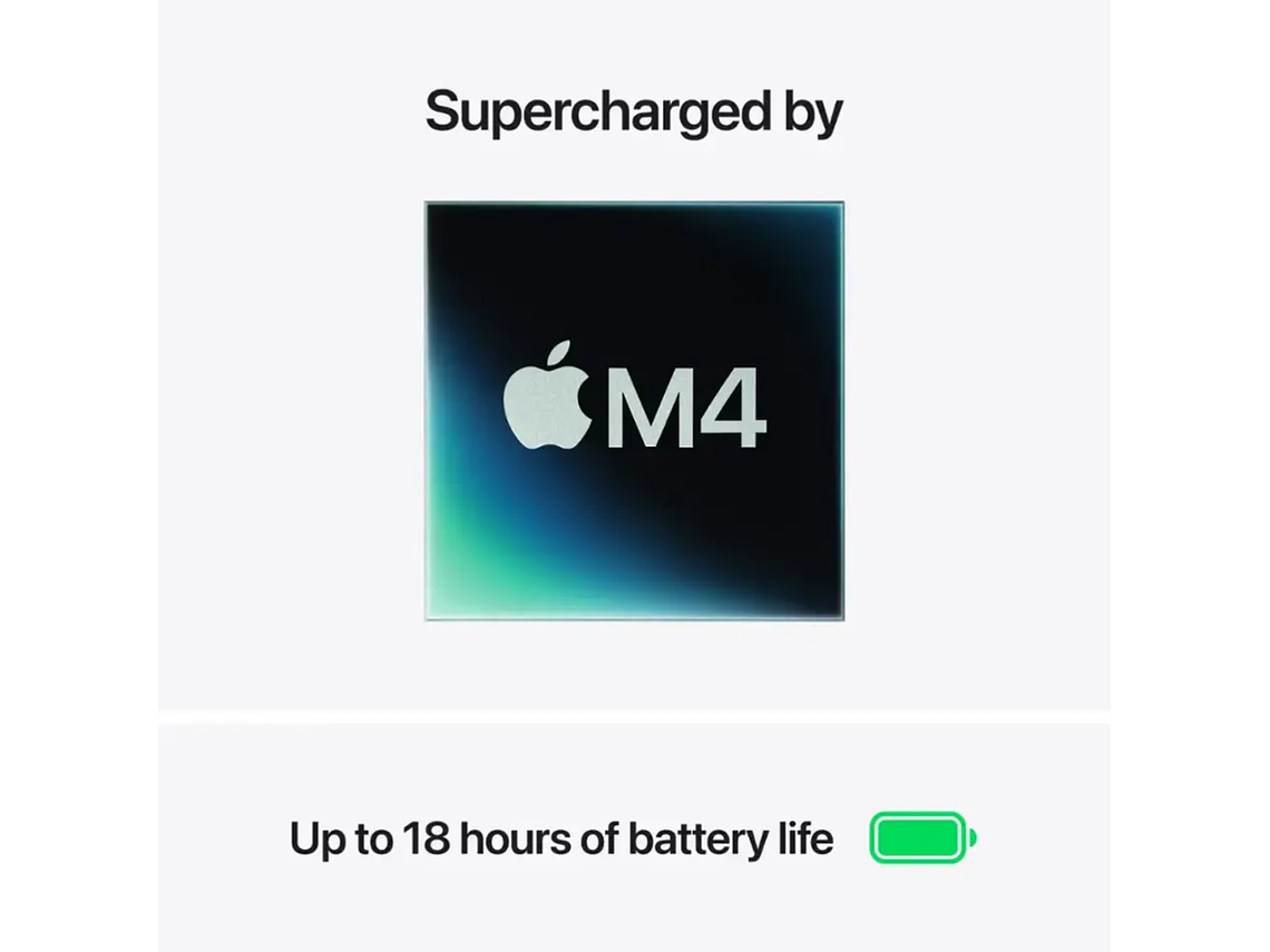 APPLE MACBOOK AIR 13,6' M4 CHIP 16GB 256GB SSD AZUL 4