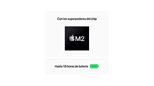 MACBOOK AIR M2 (CPU 8NUC Y GPU 8NUC) 16GB RAM 256GB SSD 13.6