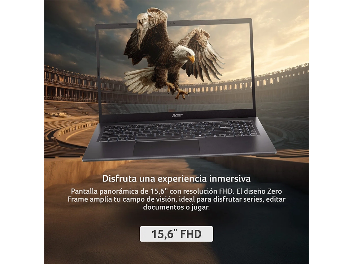 NOTEBOOK ACER ASPIRE 15 A15-51M-94YC-1 INTEL CORE I9 32GB RAM 512GB SSD 15.6