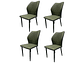 SILLA COMEDOR NOVAHUS SERENITY VERDE PACK 4 - Miniatura 1