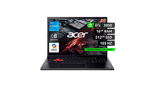 NOTEBOOK ACER NITRO LITE NL16-71G-56Q8-1 INTEL CORE I5 16GB RAM 512GB SSD NVIDIA RTX 3050 16”
