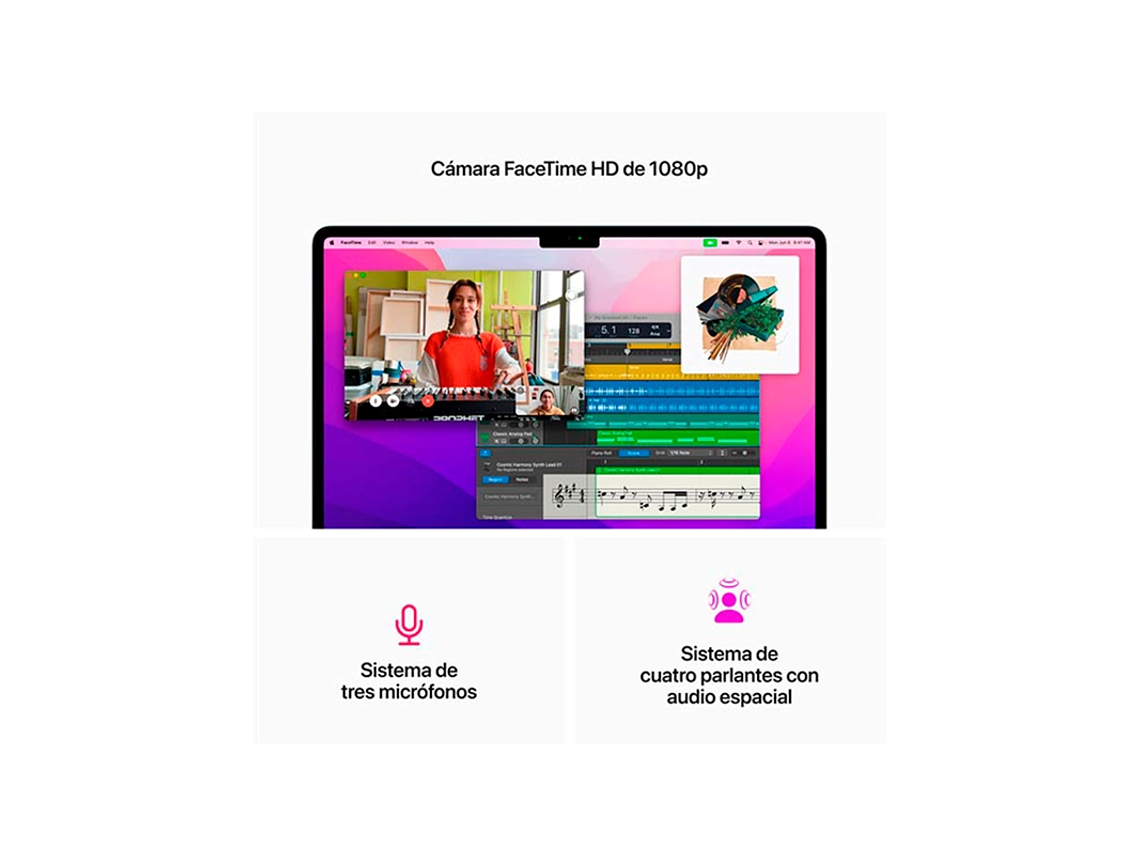 MACBOOK AIR M2 (CPU 8NUC Y GPU 8NUC) 16GB RAM 256GB SSD 13.6