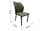 SILLA COMEDOR NOVAHUS SERENITY VERDE PACK 4 - Miniatura 4