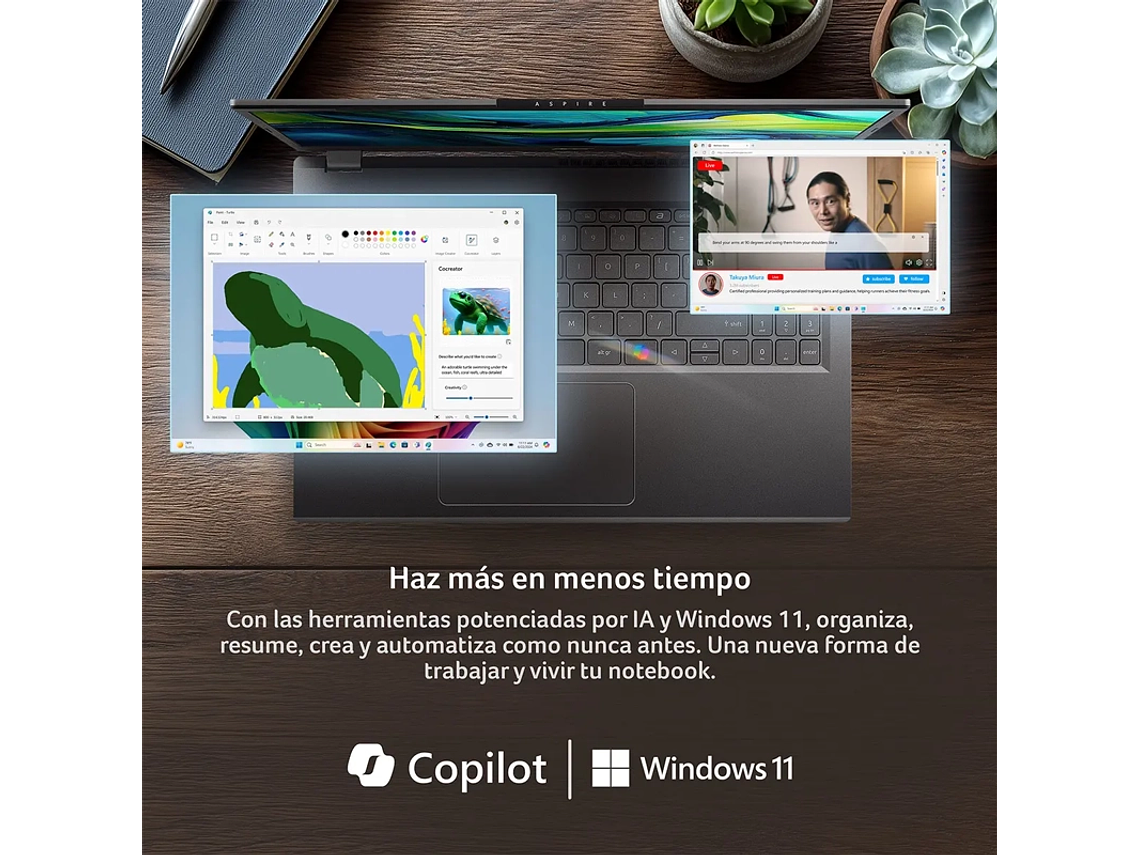 NOTEBOOK ACER ASPIRE 15 A15-51M-94YC-1 INTEL CORE I9 32GB RAM 512GB SSD 15.6