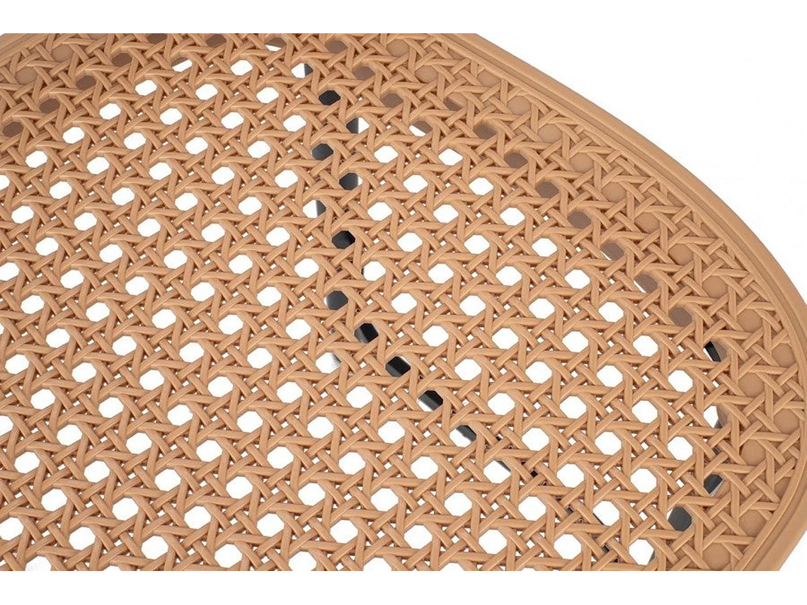 PACK 4 TABURETES BAR VALENTINO NEGRO 65 CM | APILABLE| EXTERIOR 7