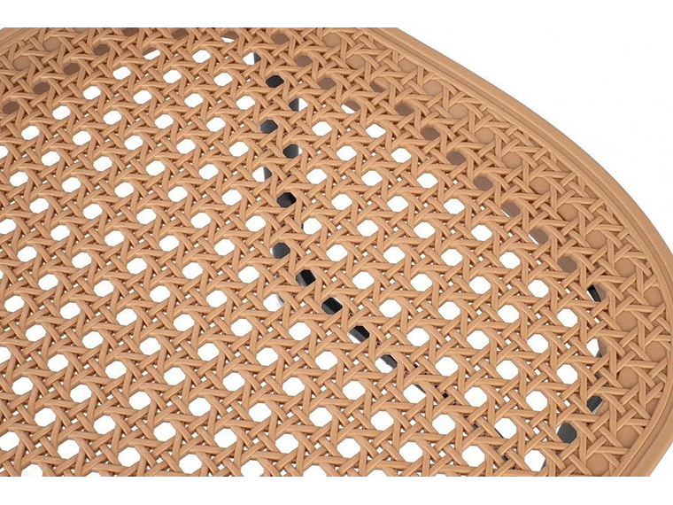 PACK 4 TABURETES BAR VALENTINO NEGRO 65 CM | APILABLE| EXTERIOR 7