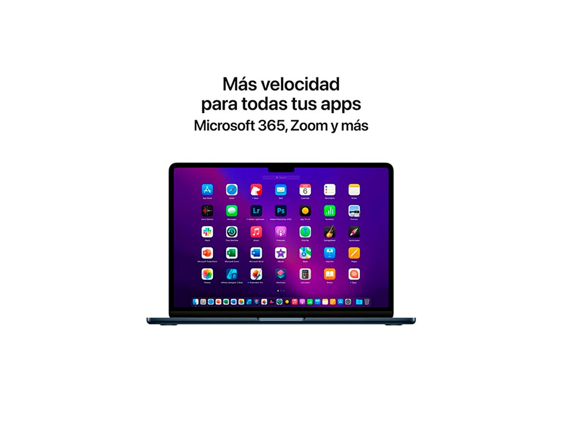 MACBOOK AIR M2 (CPU 8NUC Y GPU 8NUC) 16GB RAM 256GB SSD 13.6