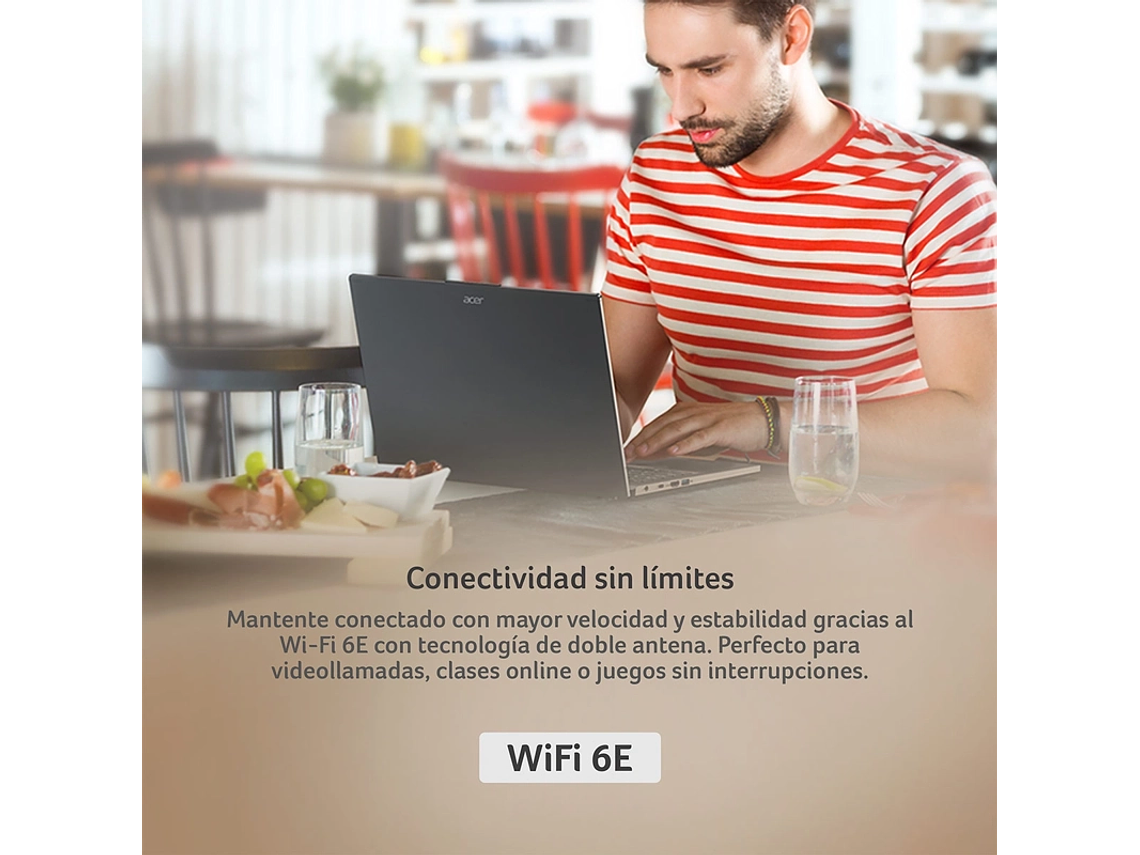 NOTEBOOK ACER ASPIRE 15 A15-51M-94YC-1 INTEL CORE I9 32GB RAM 512GB SSD 15.6