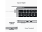 MACBOOK AIR M2 (CPU 8NUC Y GPU 8NUC) 8 GB RAM 256 GB SSD 13.6
