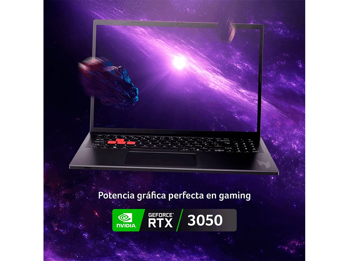 NOTEBOOK ACER NITRO LITE NL16-71G-56Q8-1 INTEL CORE I5 16GB RAM 512GB SSD NVIDIA RTX 3050 16” 5